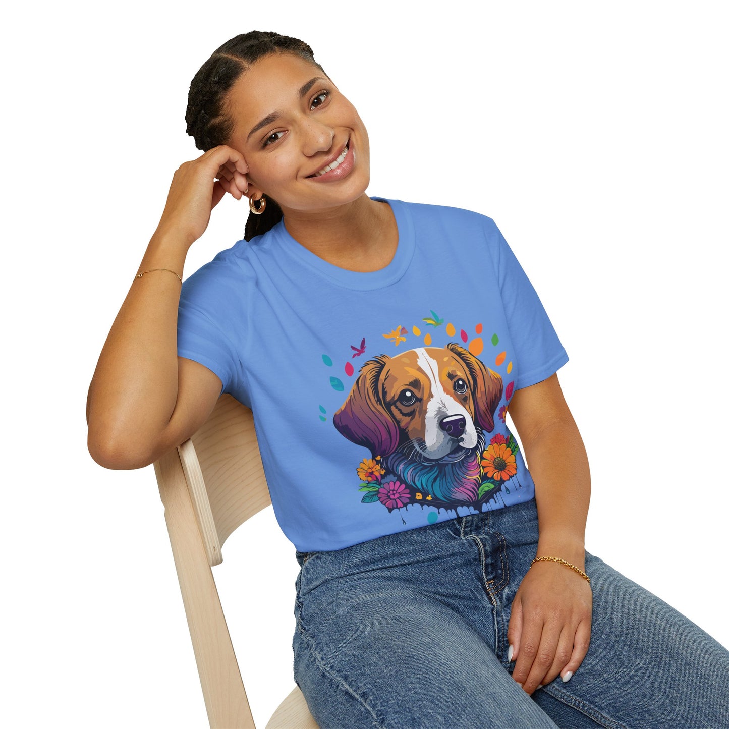 Dog Shirt, Shirt with Dog, Animal Tee, Shirt with Animals