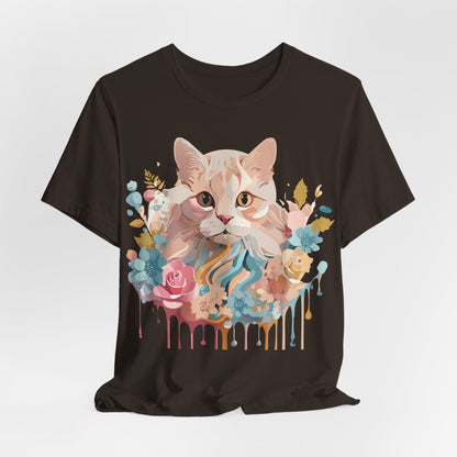 Cat Shirt, Shirt with Cat - ADELPHA