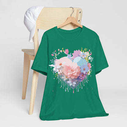 Natural Cotton Tee Shirt - Love Story Collection Printify