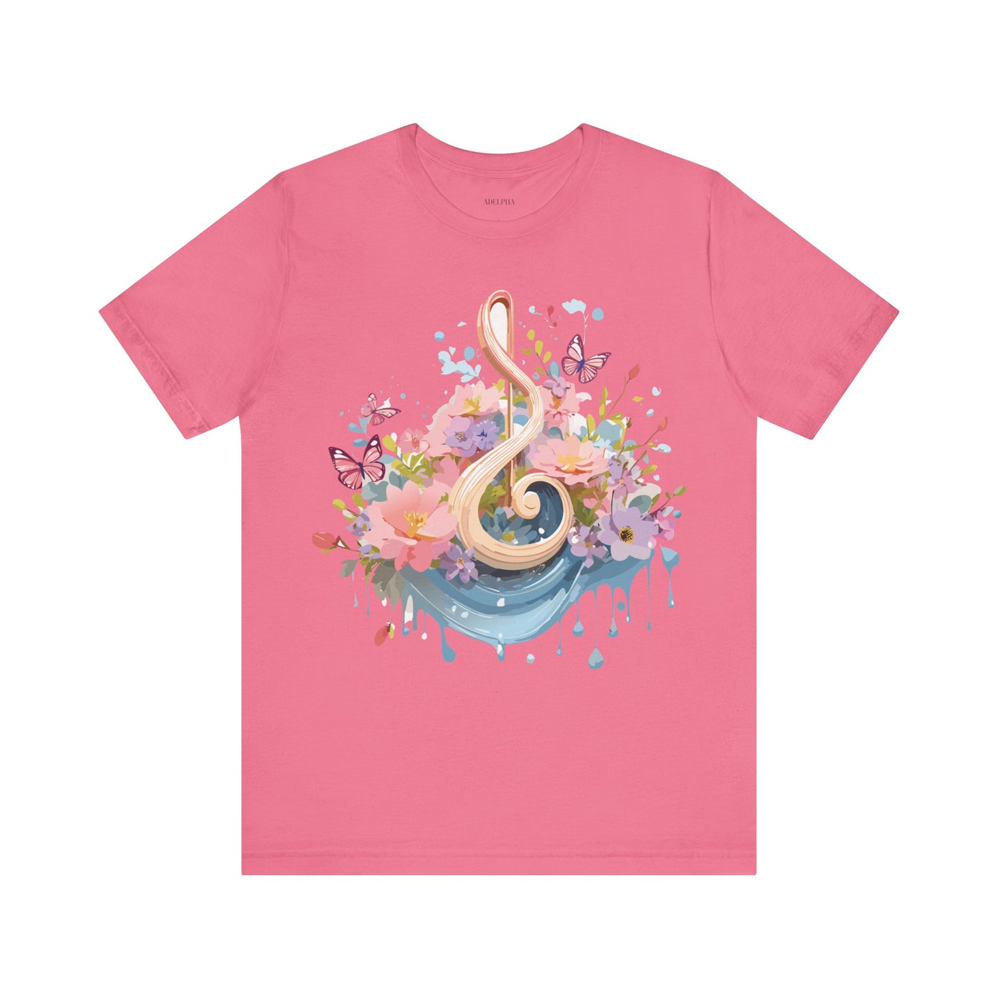 T-shirt en coton naturel - Collection Musique