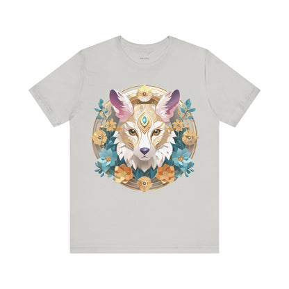 Natural Cotton Tee Shirt - Medallion Collection Printify