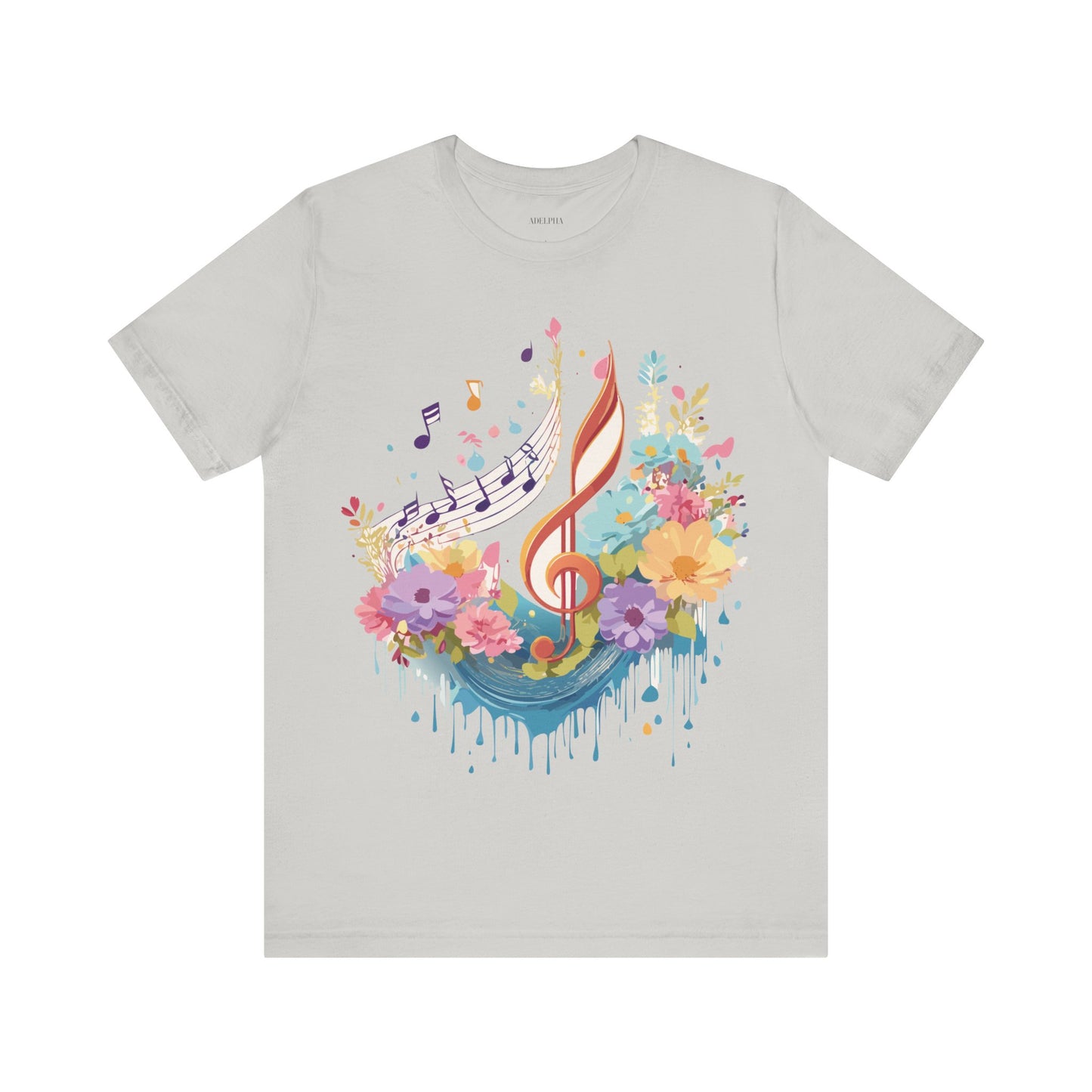 T-shirt en coton naturel - Collection Musique