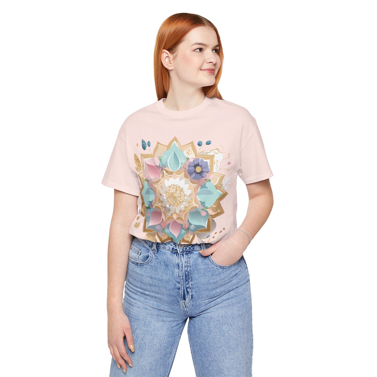 T-shirt en coton naturel - Collection Médaillon