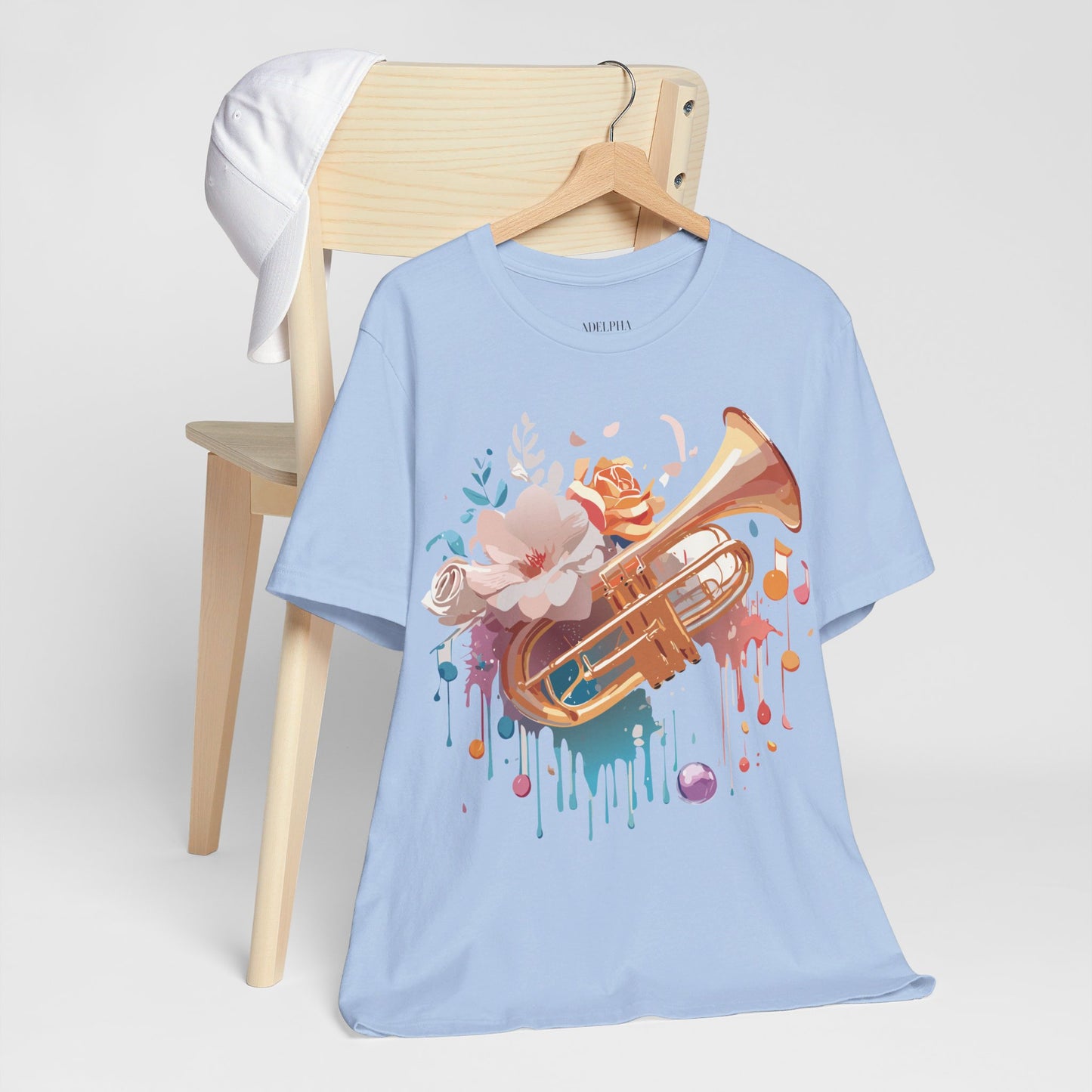 Natural Cotton Tee Shirt - Music collection