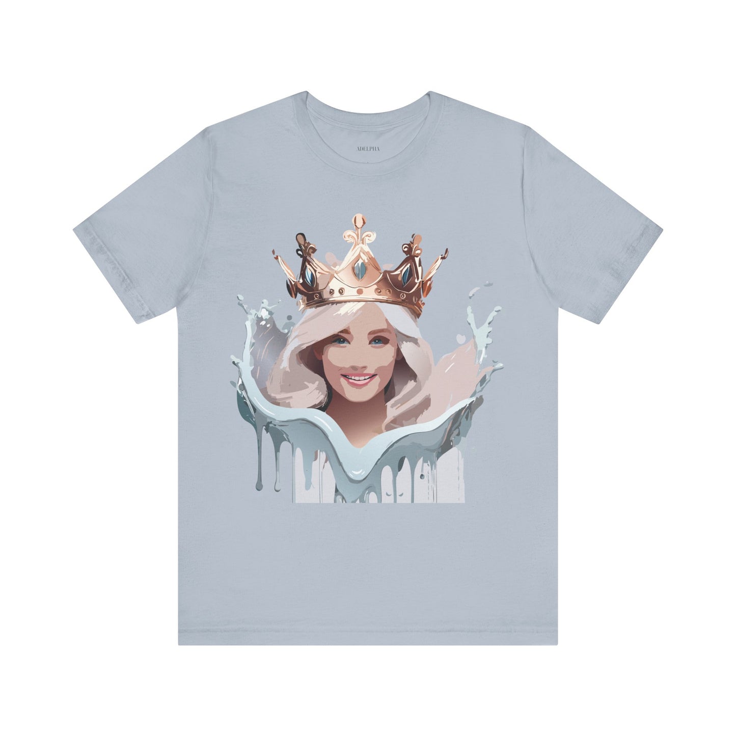 T-shirt en coton naturel - Collection Queen