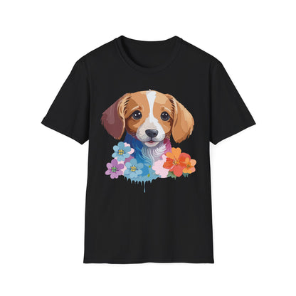 Unisex Dog Shirt Animal Graphic Tee Soft Cotton Gildan 64000