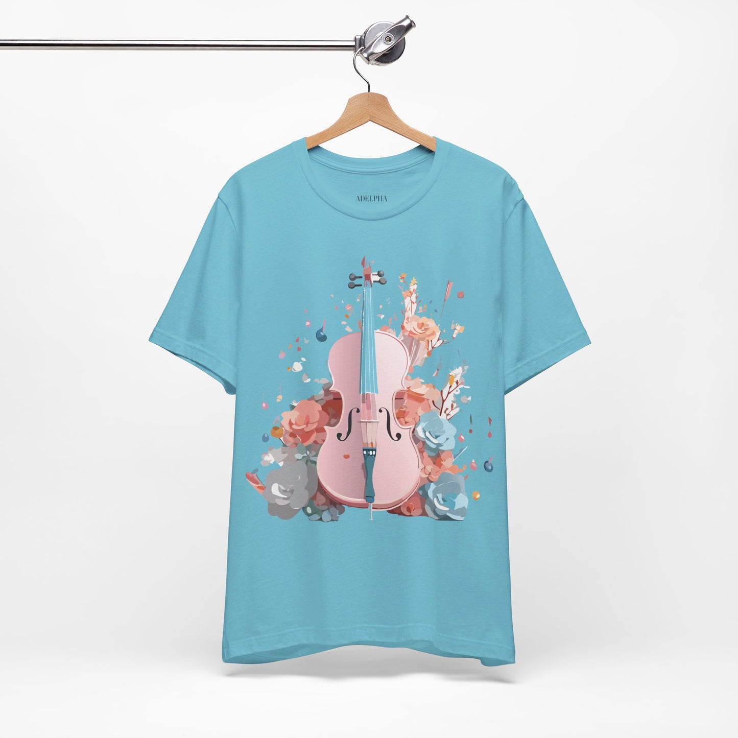 Natural Cotton Tee Shirt - Music collection