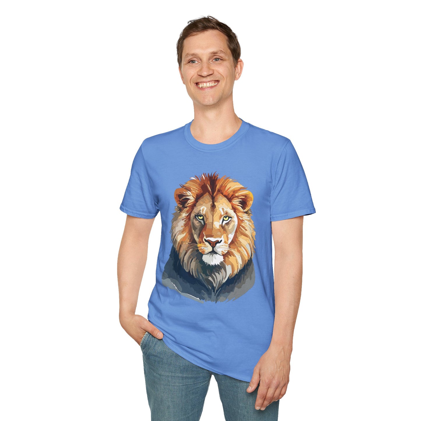 Lion Shirt, Shirt with Lion, Animal Tee, Shirt with Animals