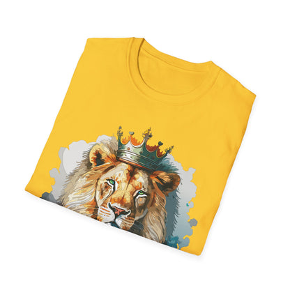 Lion Shirt Unisex Animal Tee Softstyle 64000 100 Percent Ring Spun Cotton