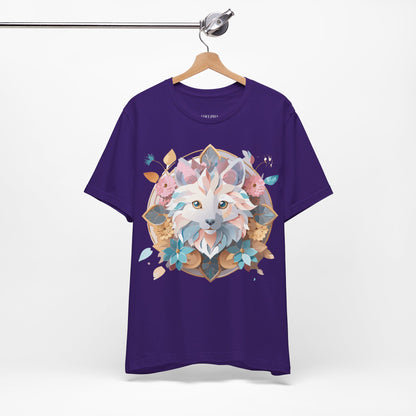 Natural Cotton Tee Shirt - Medallion Collection Printify