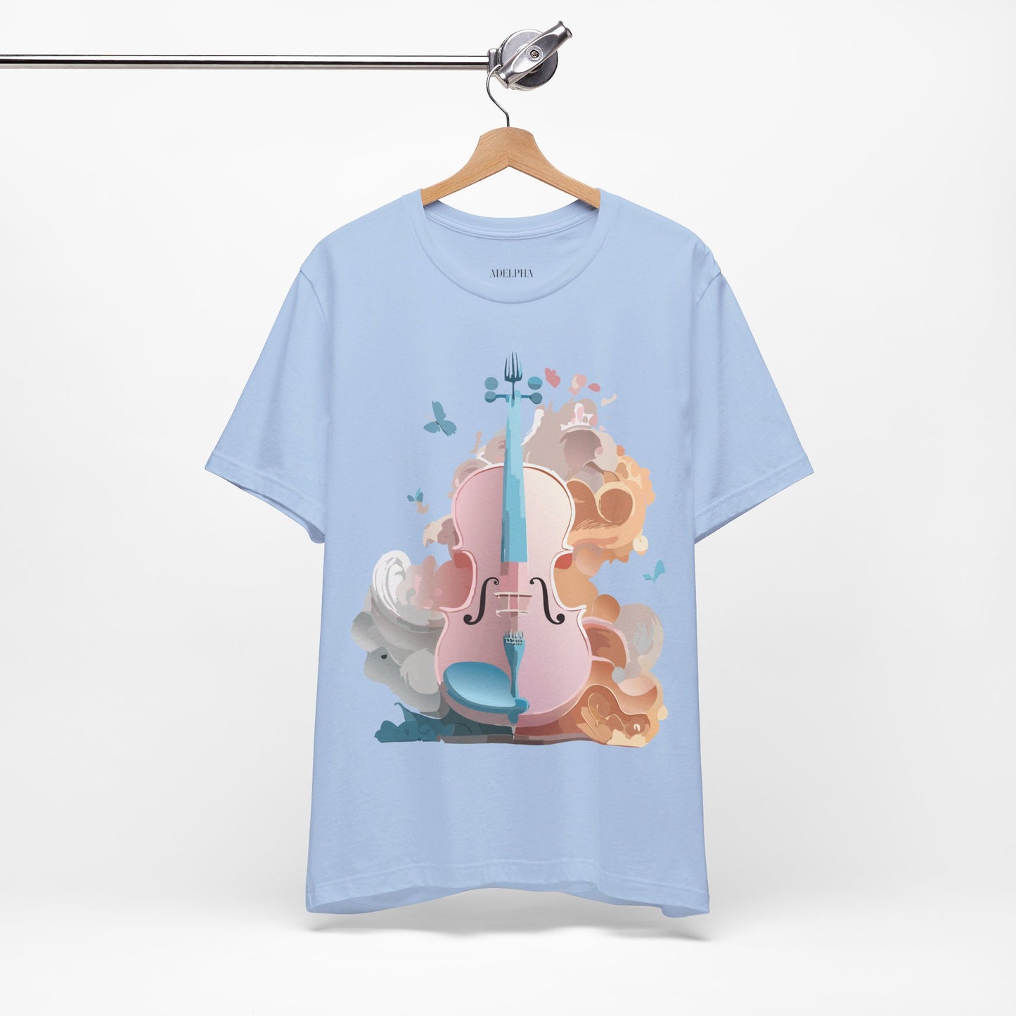 Natural Cotton Tee Shirt - Music collection