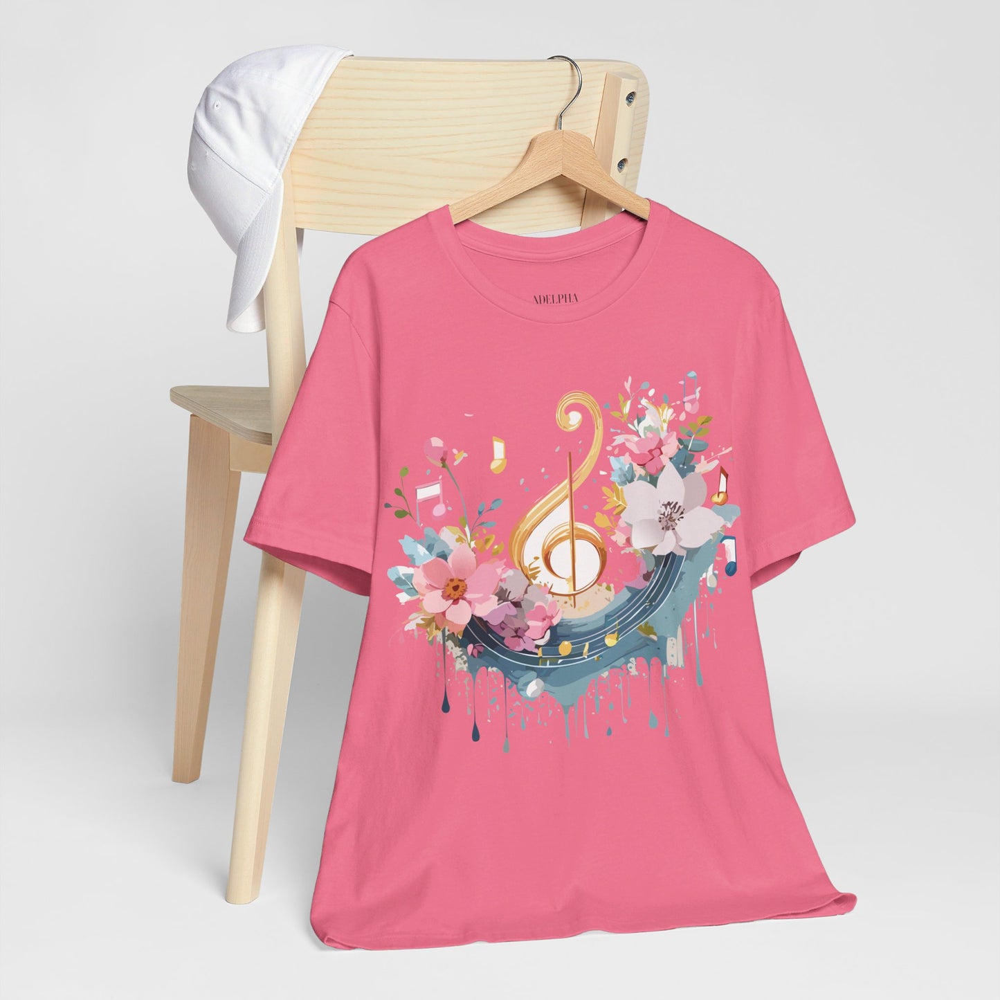 T-shirt en coton naturel - Collection Musique