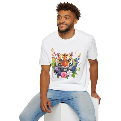 Tiger Shirt Unisex Gildan Softstyle Tee 100 Percent Ring Spun Cotton