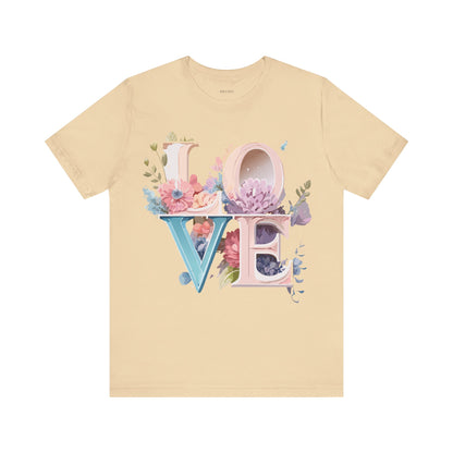 Natural Cotton Tee Shirt - Love story Collection Printify