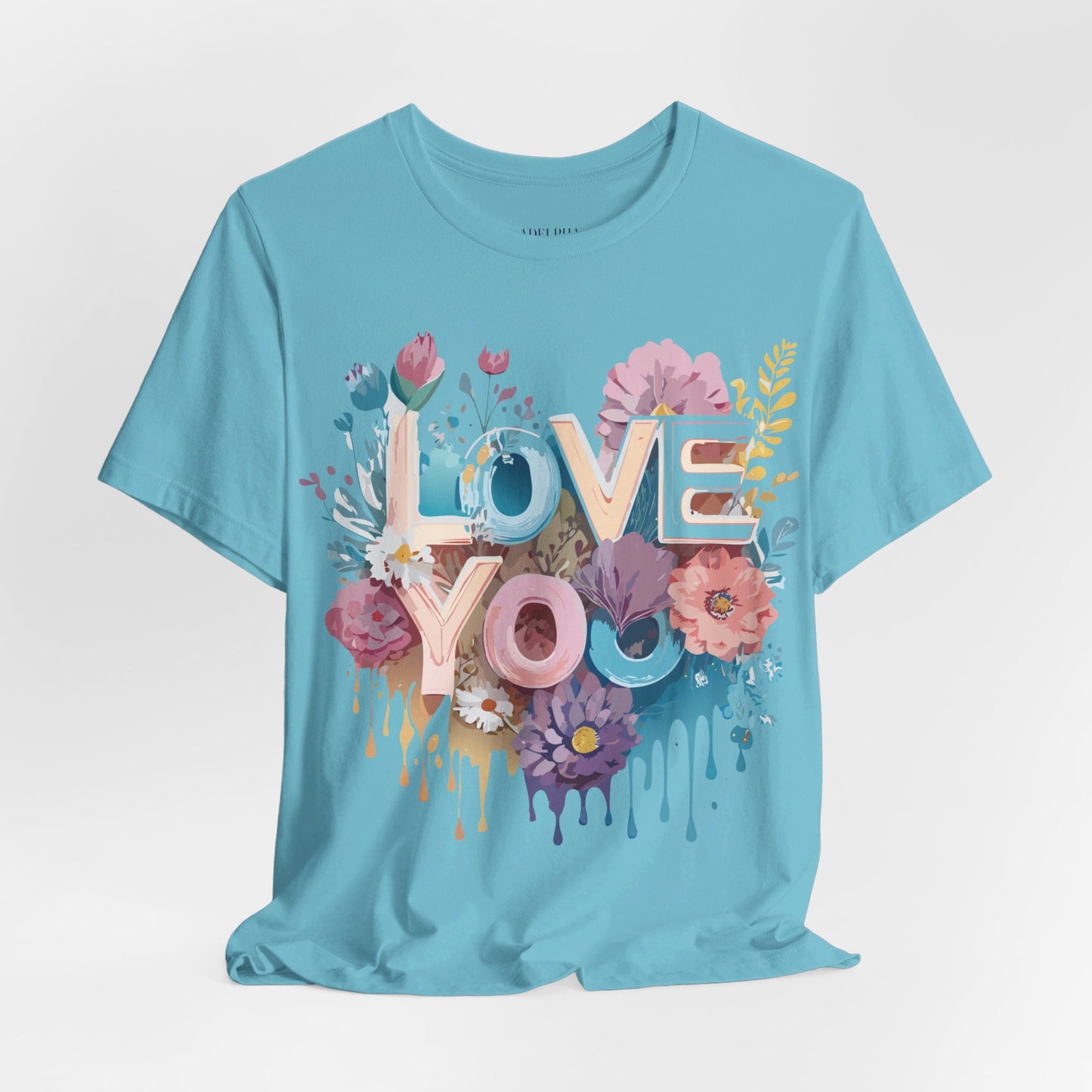 Natural Cotton Tee Shirt - Love story Collection