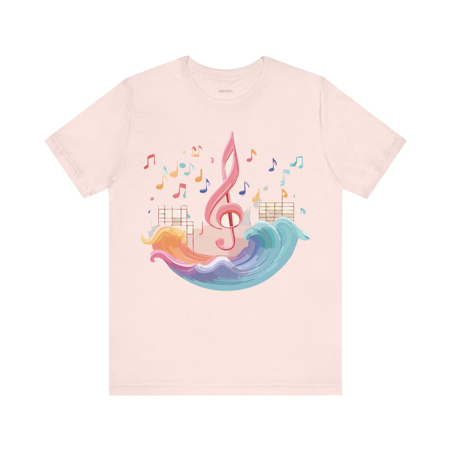 T-shirt en coton naturel - Collection Musique