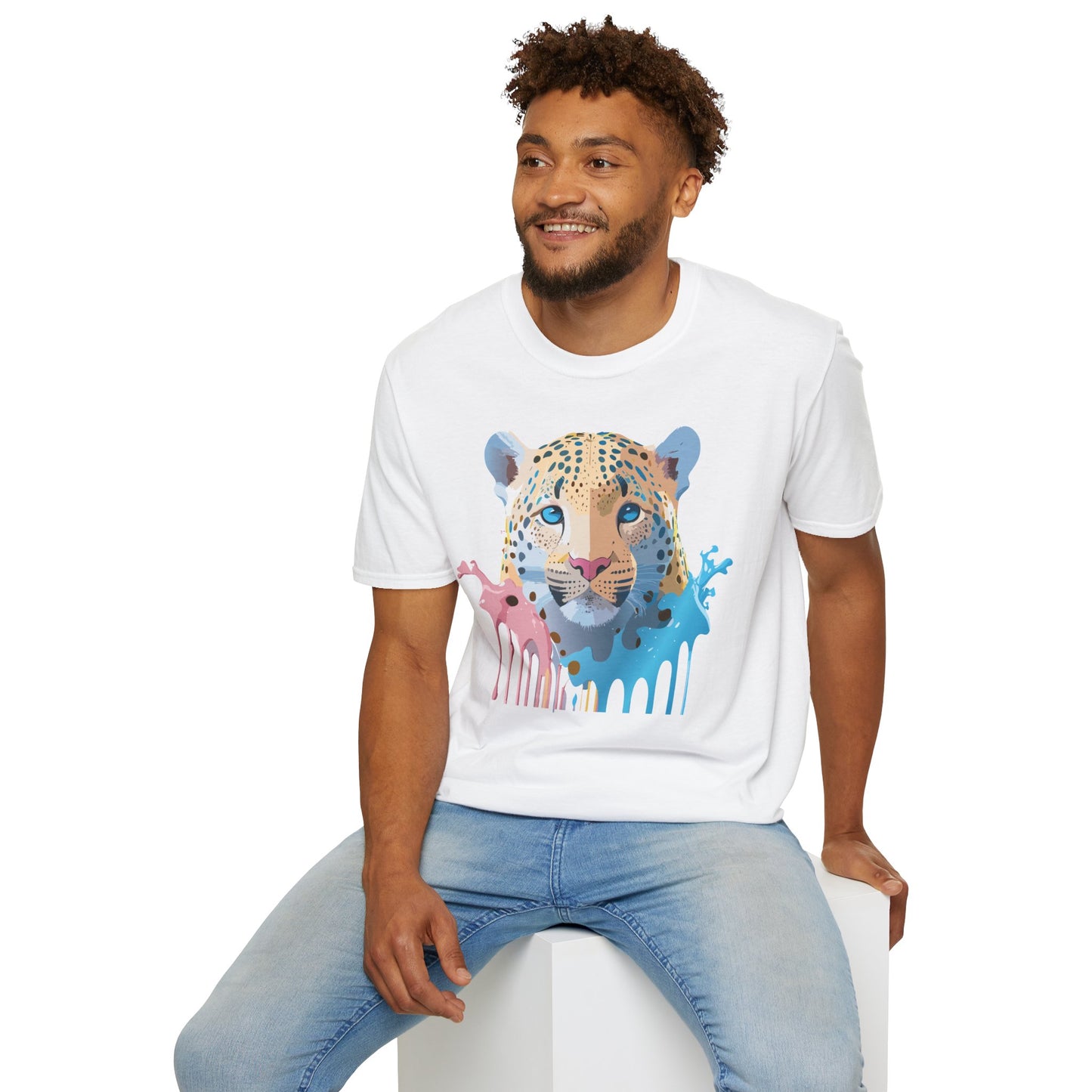 Cheetah Shirt, Shirt with Cheetah, Cheetah Tee, Shirt with Animals