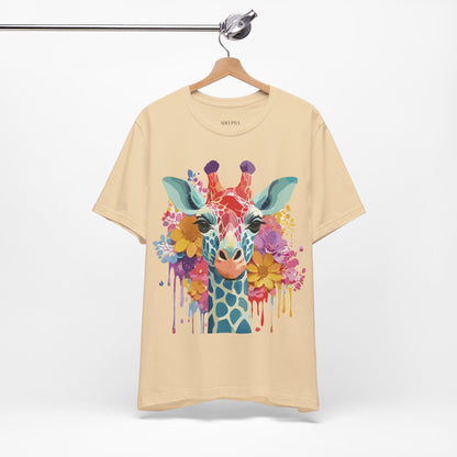 Shirt with Animals | Giraffe Printify