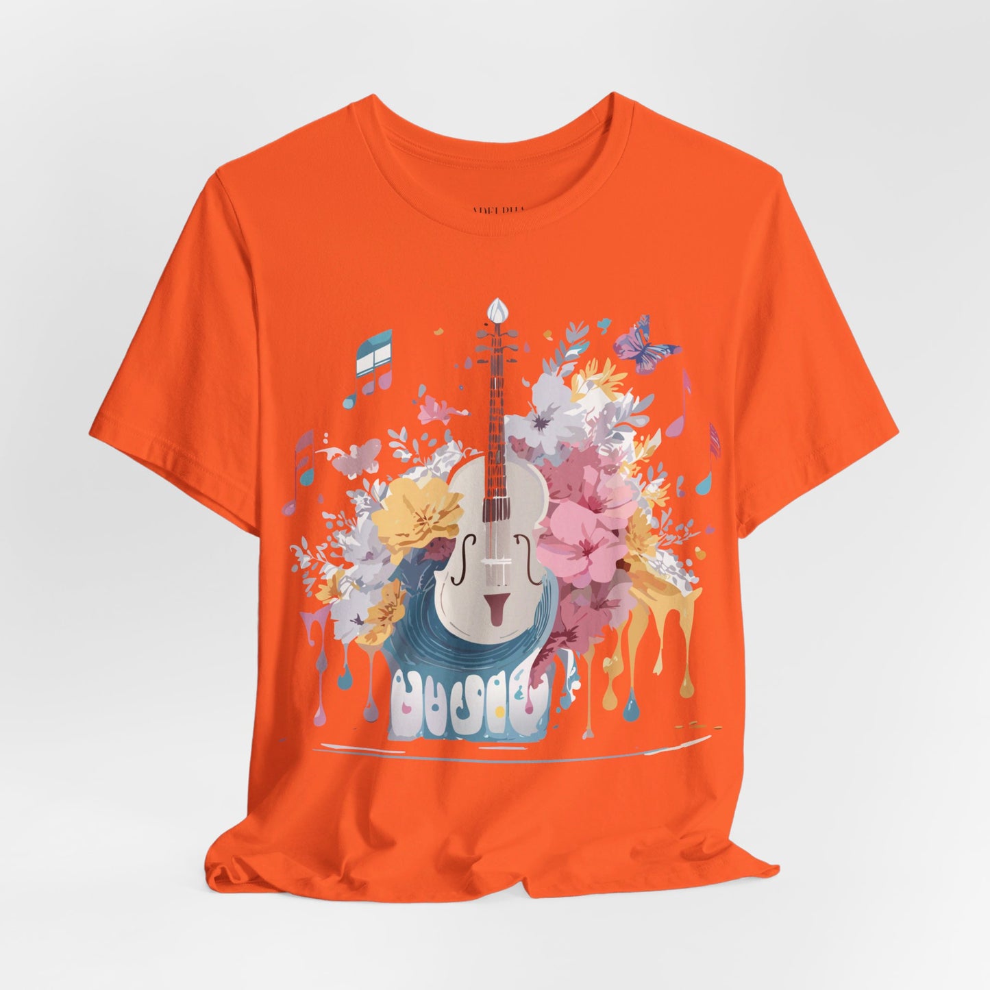 Natural Cotton Tee Shirt - Music collection