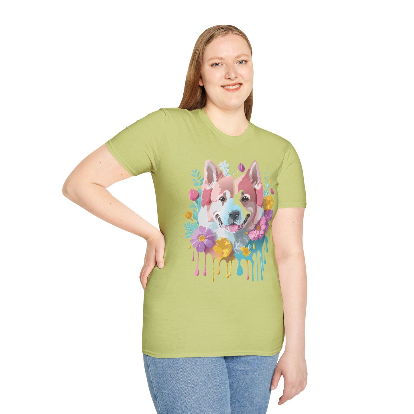 Dog Shirt, Shirt with Dog, Animal Tee, Shirt with Animals