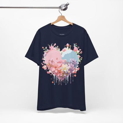 Natural Cotton Tee Shirt - Love Story Collection Printify