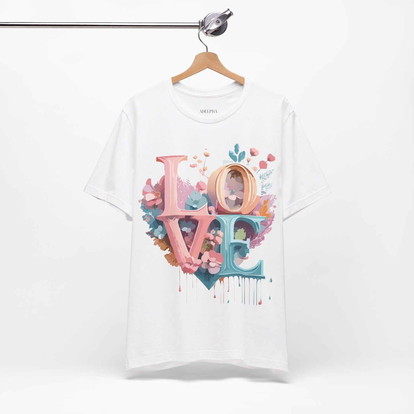 Natural Cotton Tee Shirt - Love story Collection