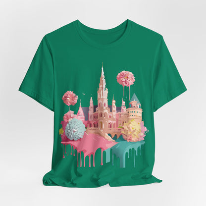 Natural Cotton Tee Shirt - Beautiful Places Collection - Vienna Printify