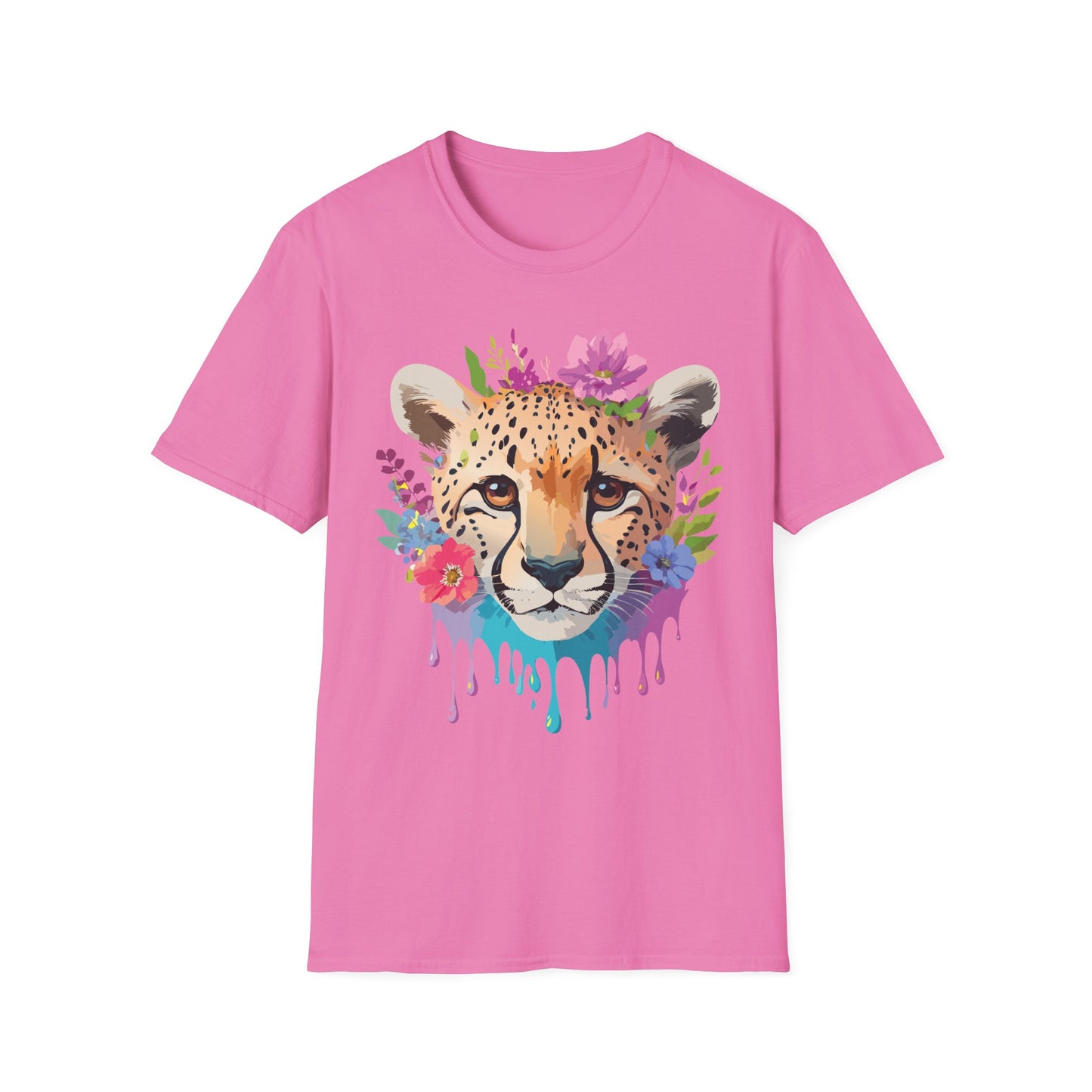 Cheetah Shirt, Shirt with Cheetah, Cheetah Tee, Shirt with Animals