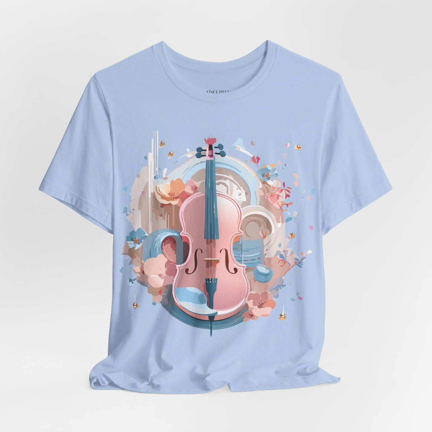 T-shirt en coton naturel - Collection Musique