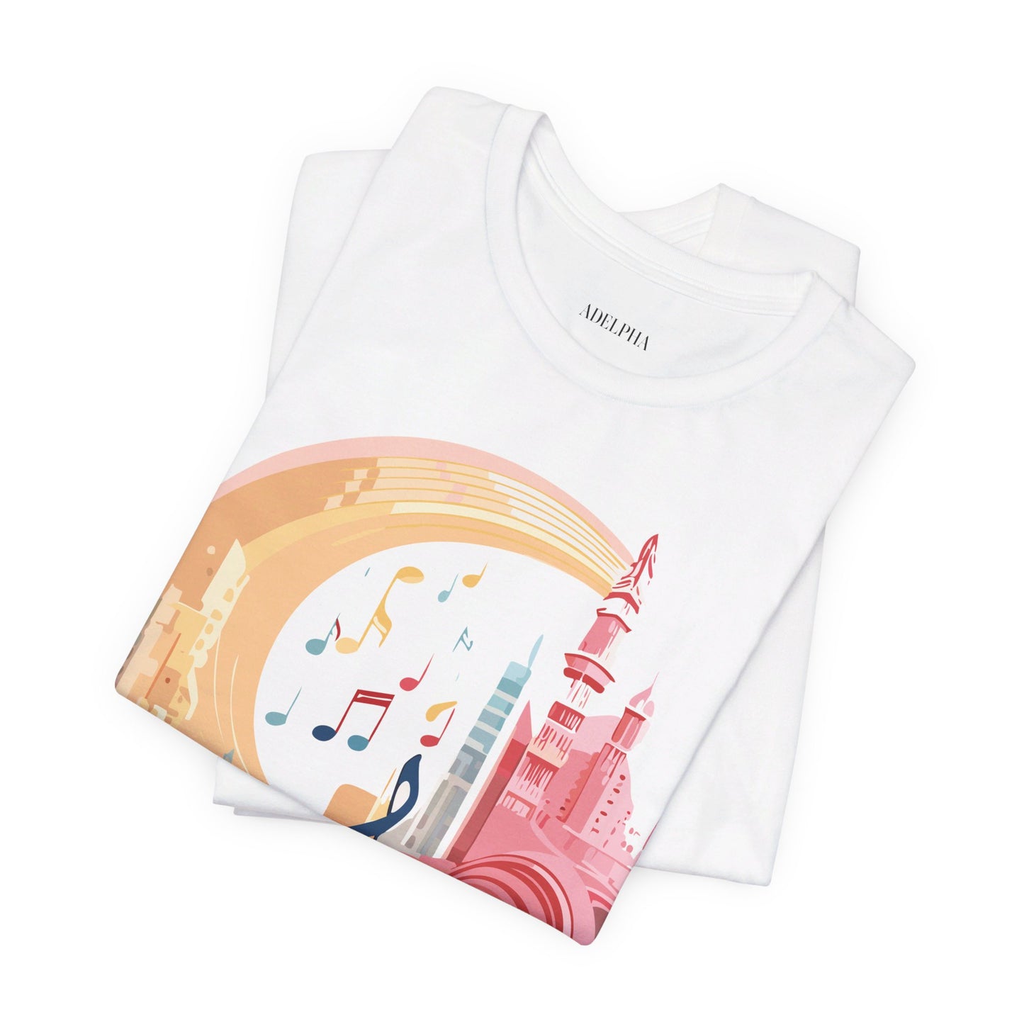 T-shirt en coton naturel - Collection Musique