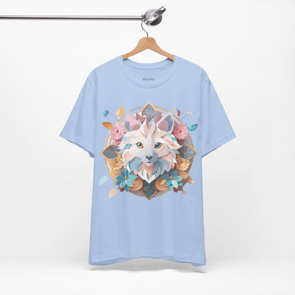 Natural Cotton Tee Shirt - Medallion Collection Printify