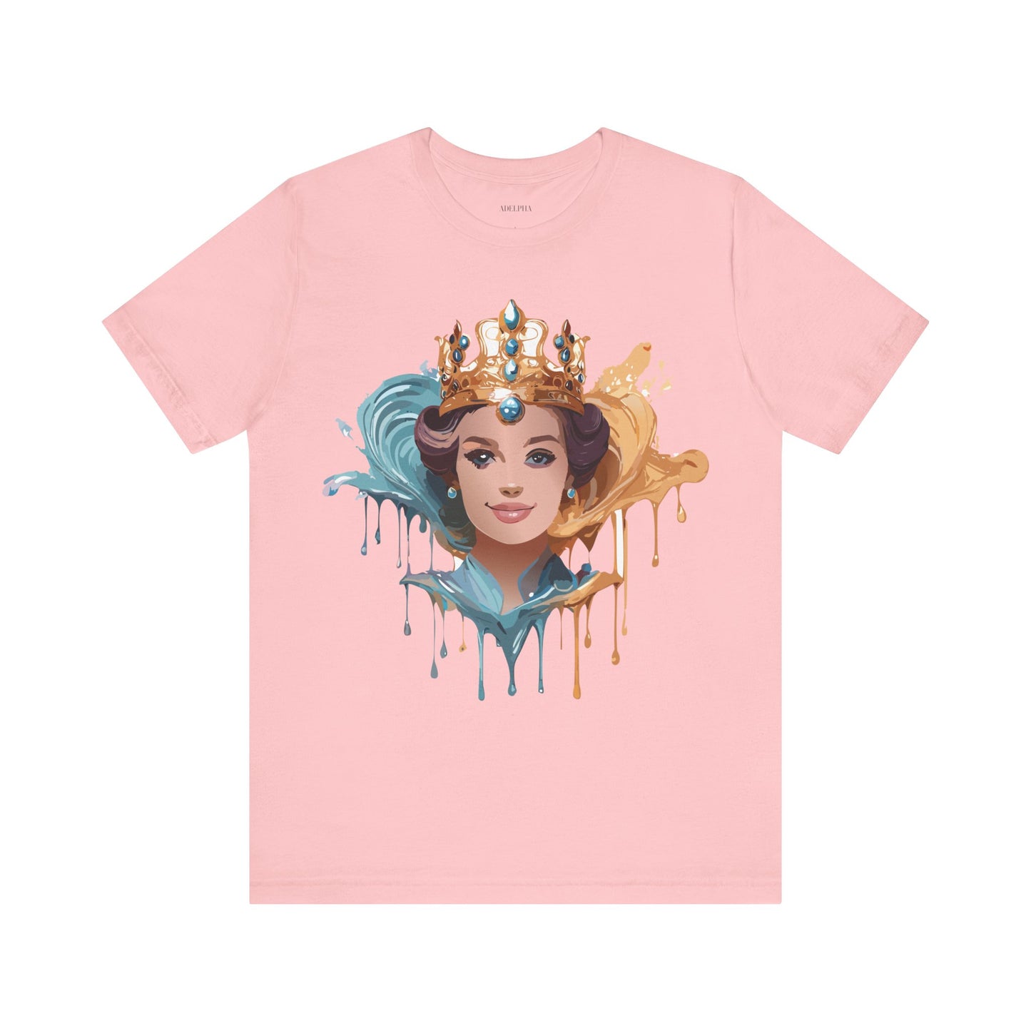 T-Shirt aus natürlicher Baumwolle – Queen Collection