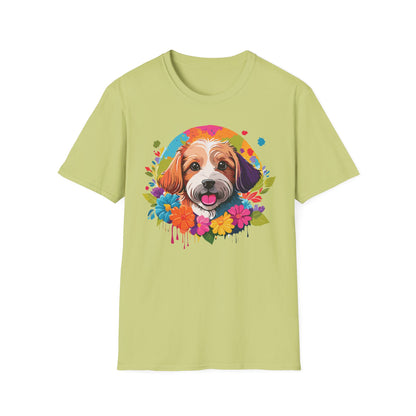 Unisex Dog Shirt Softstyle Cotton Tee Gildan 64000 Animal Tee