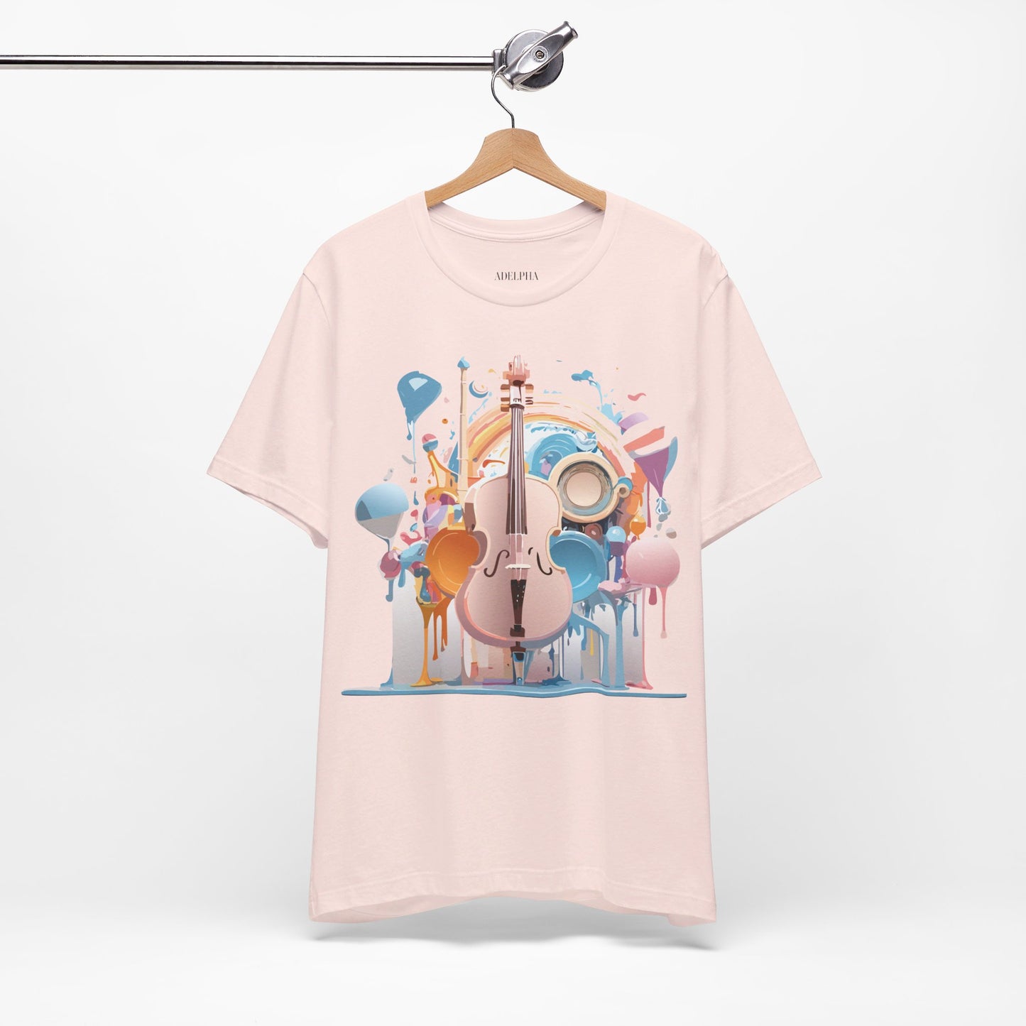 Natural Cotton Tee Shirt - Music collection