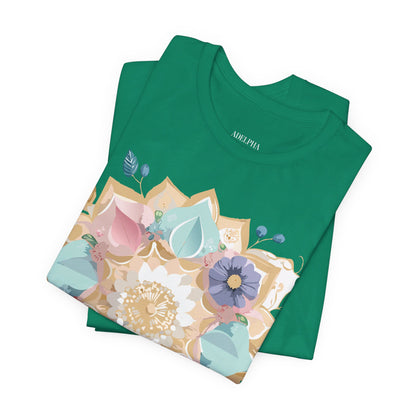 Natural Cotton Tee Shirt - Medallion Collection Printify