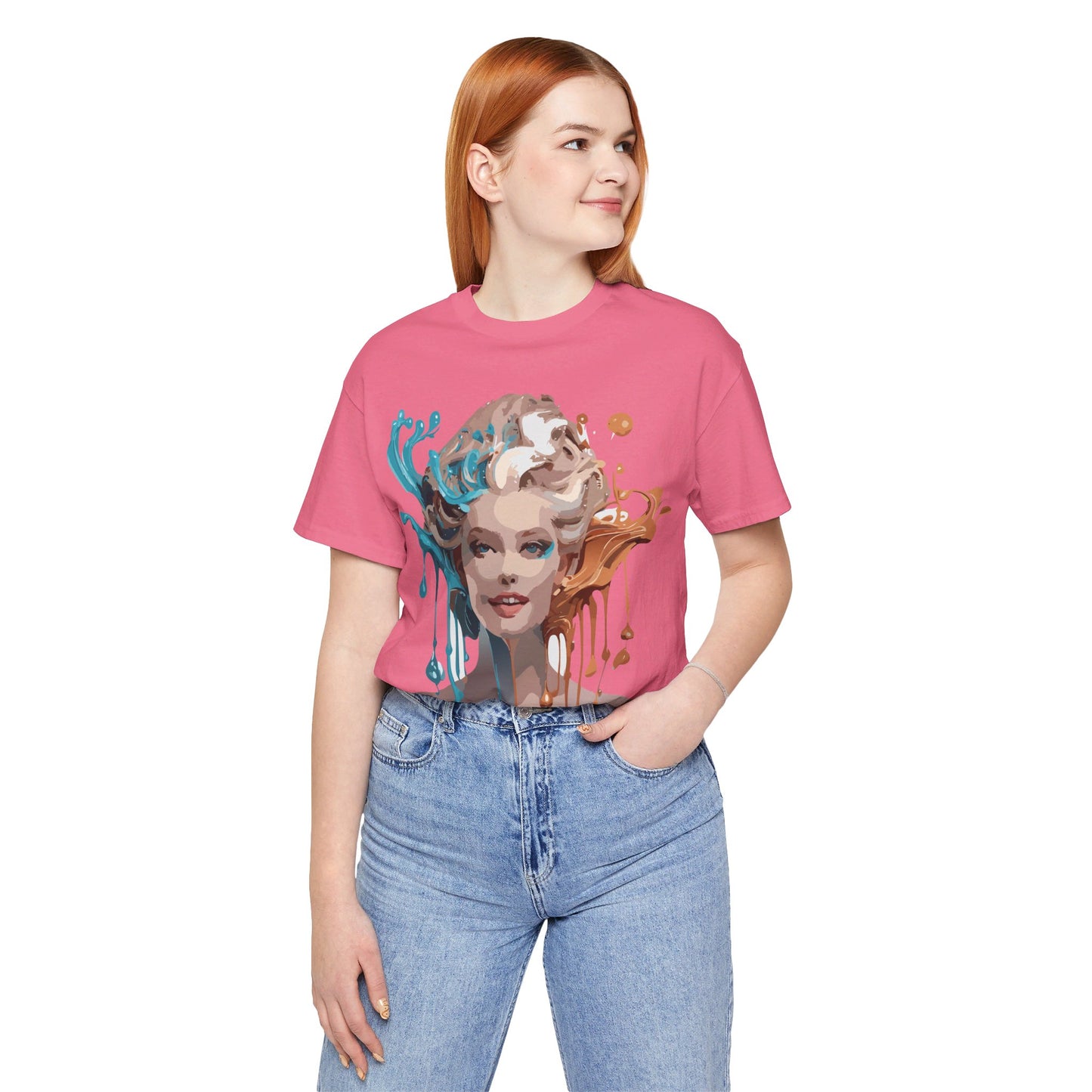 Natural Cotton Tee Shirt - Queen Collection