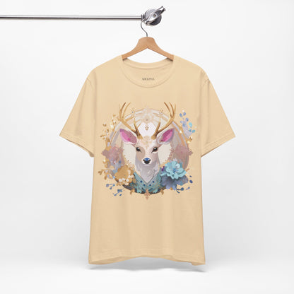 Natural Cotton Tee Shirt - Medallion Collection Printify