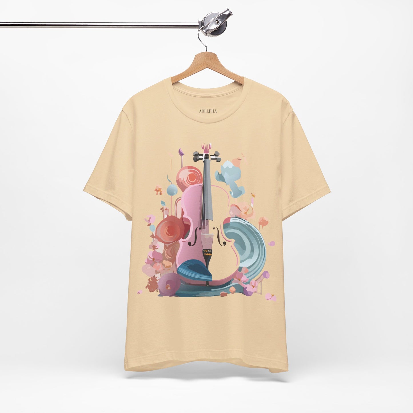 Natural Cotton Tee Shirt - Music collection