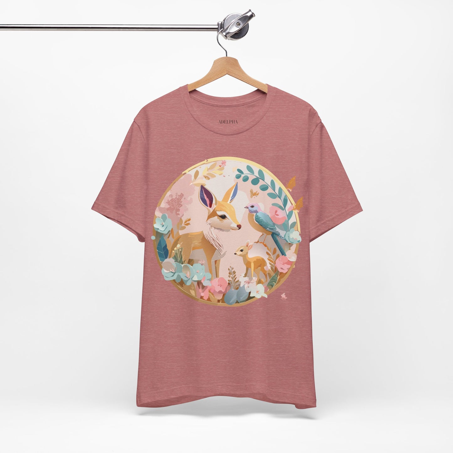 Natural Cotton Tee Shirt - Medallion Collection