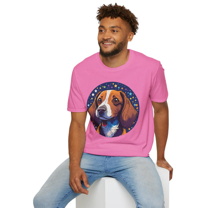 Dog Shirt Unisex Animal Tee Gildan Softstyle 64000 Short Sleeve