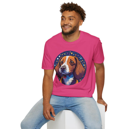 Dog Shirt Unisex Animal Tee Gildan Softstyle 64000 Short Sleeve