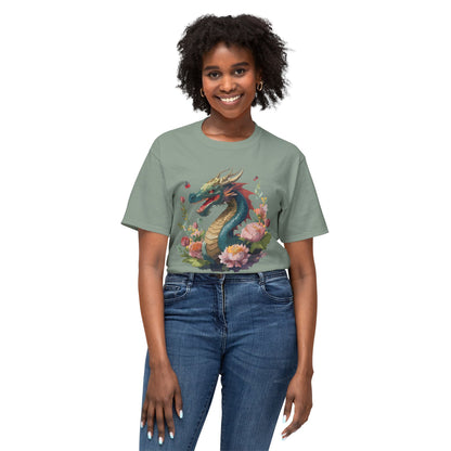 Dragon Art T Shirt Unisex Graphic Tee With Dragon Print HD Cotton