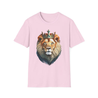 Lion Shirt Unisex Softstyle Tee Gildan 64000 100 Percent Ring Spun Cotton