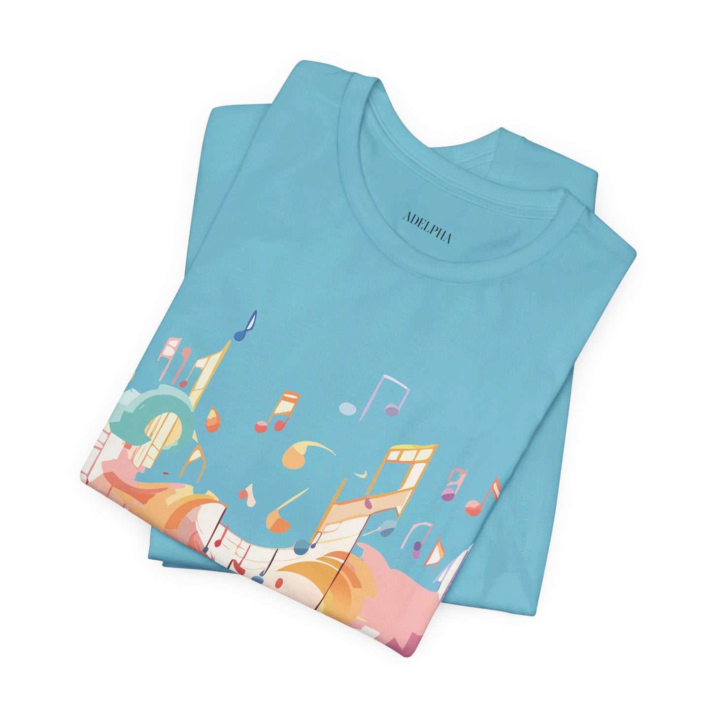 T-shirt en coton naturel - Collection Musique