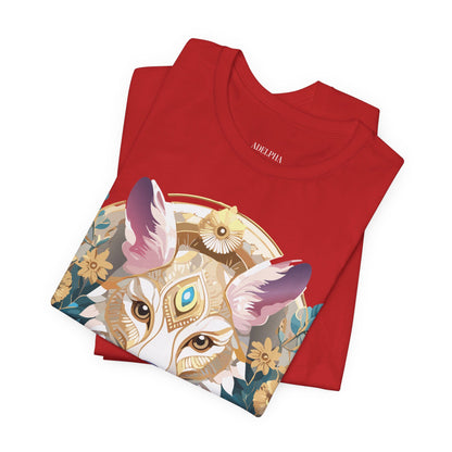 Natural Cotton Tee Shirt - Medallion Collection Printify