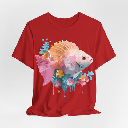 Shirt with Animals | Fish Printify