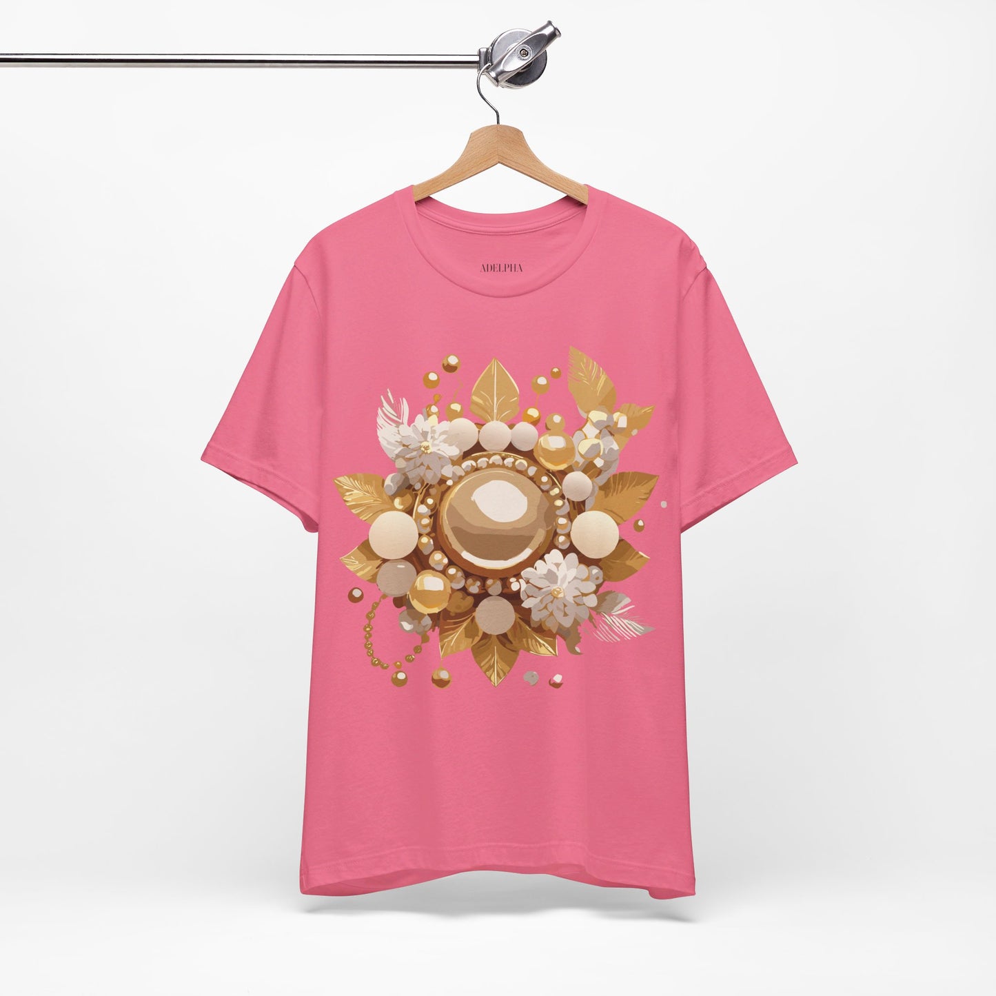 T-Shirt aus natürlicher Baumwolle – Queen Collection