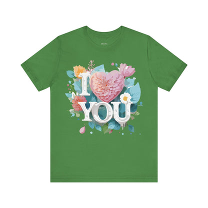 Natural Cotton Tee Shirt - Love Story Collection Printify