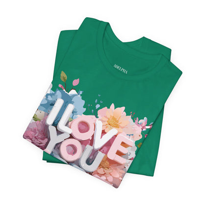 Natural Cotton Tee Shirt - Love Story Collection Printify