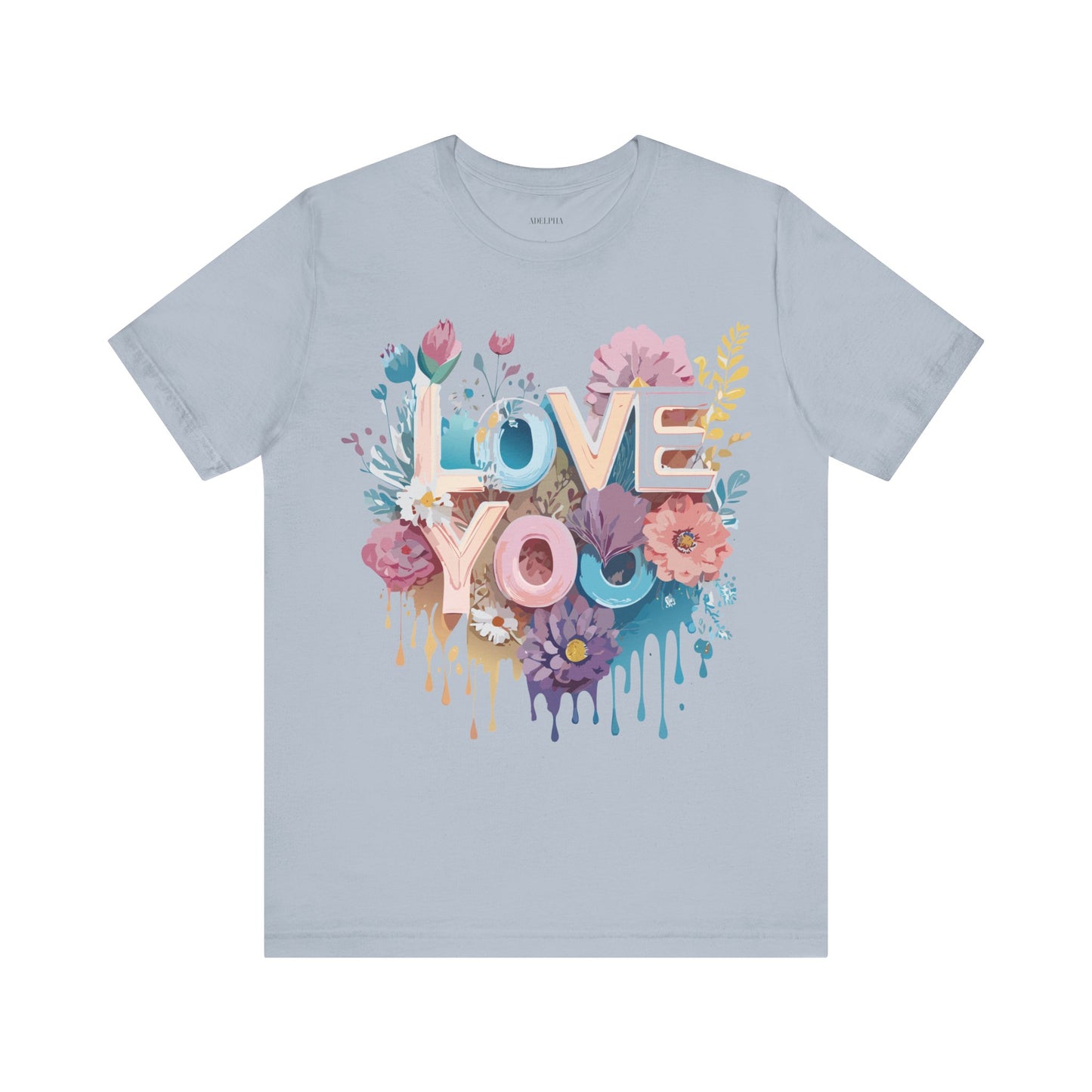 Natural Cotton Tee Shirt - Love story Collection